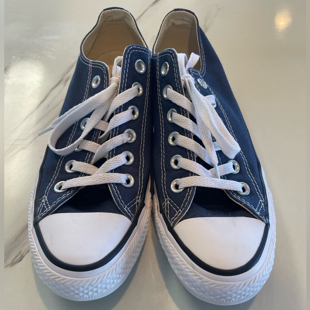 Women’s Converse shoes in navy